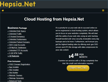 Tablet Screenshot of hepsia.net